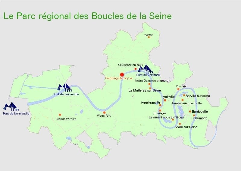carte parc regional boucles de seine