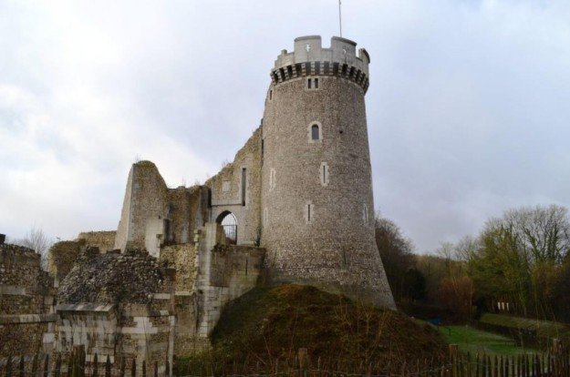 chateau de Robert le diable en haute Normandie