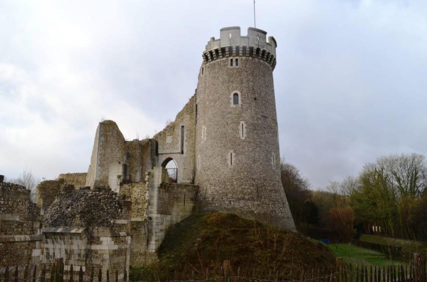 chateau de Robert le diable en haute Normandie