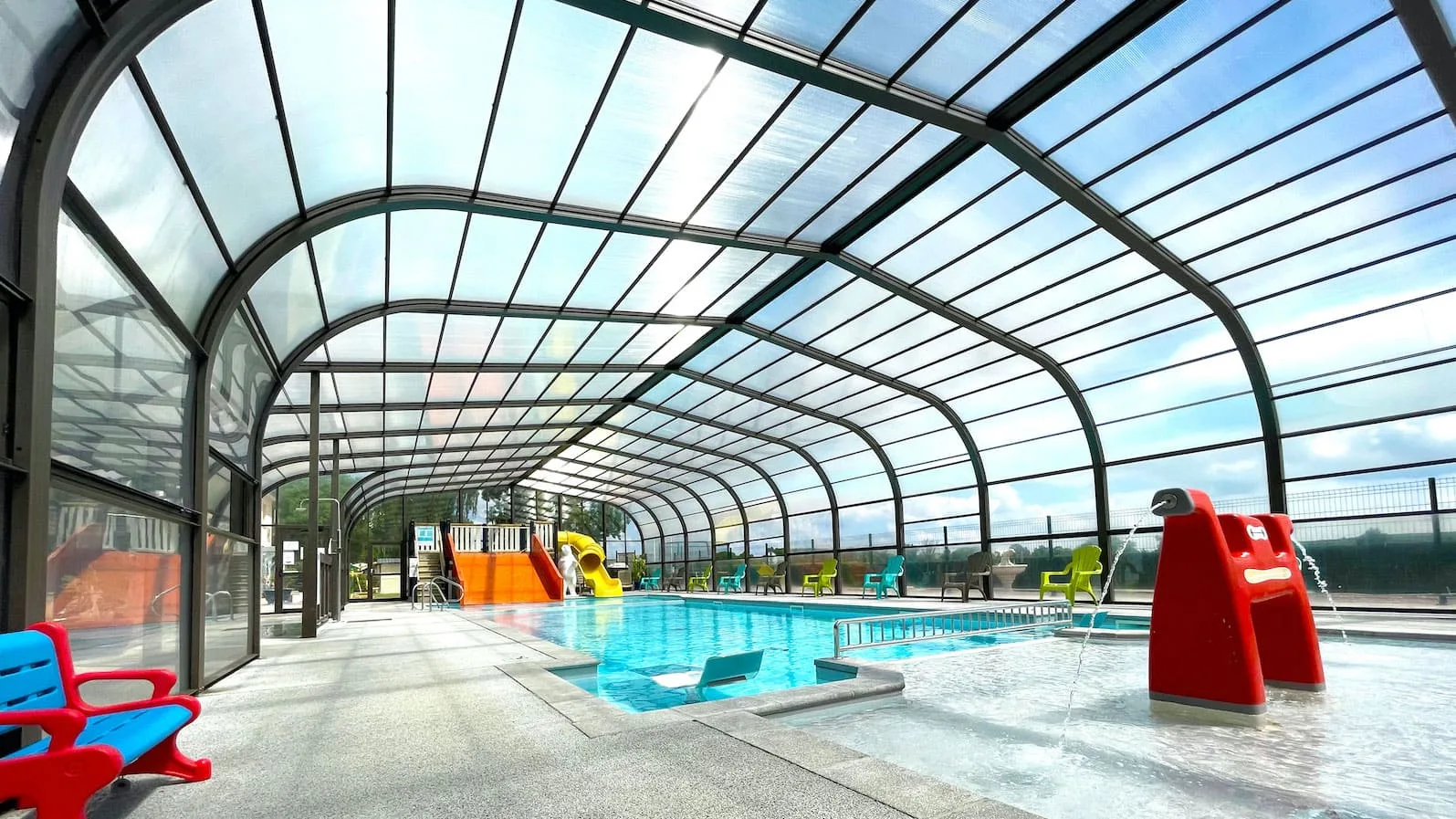 camping avec piscine en Normandie